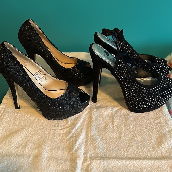 2 pairs of Jessica Simpson Stilettos. - Picture 3 of 3